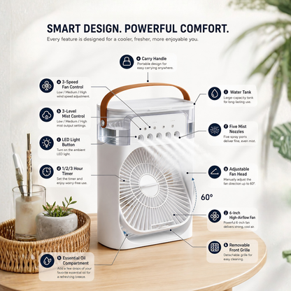 3-in-1 Portable Air Cooler